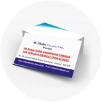 "Professional business card design printing" "Custom business card print with logo" "Premium corporate business card sample" "Modern business card layout for branding" "High-quality business card printing service" "Creative business card design template" "Matt laminated business card sample" "Luxury business card with gold foil" "Double-sided business card design mockup" "