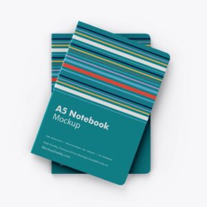 80 Pages Small Size Soft Cover Notebook