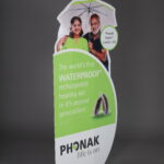 Custom cutout standee manufactured in India for retail promotions, shopping malls, exhibitions, events, and corporate branding.