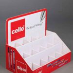 Acrylic Counter Top Display Stand for cosmetics, electronics, and premium products.