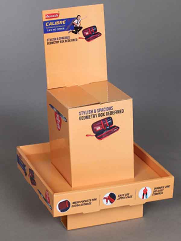 Custom Counter Top Unit for retail product display in supermarkets and stores.